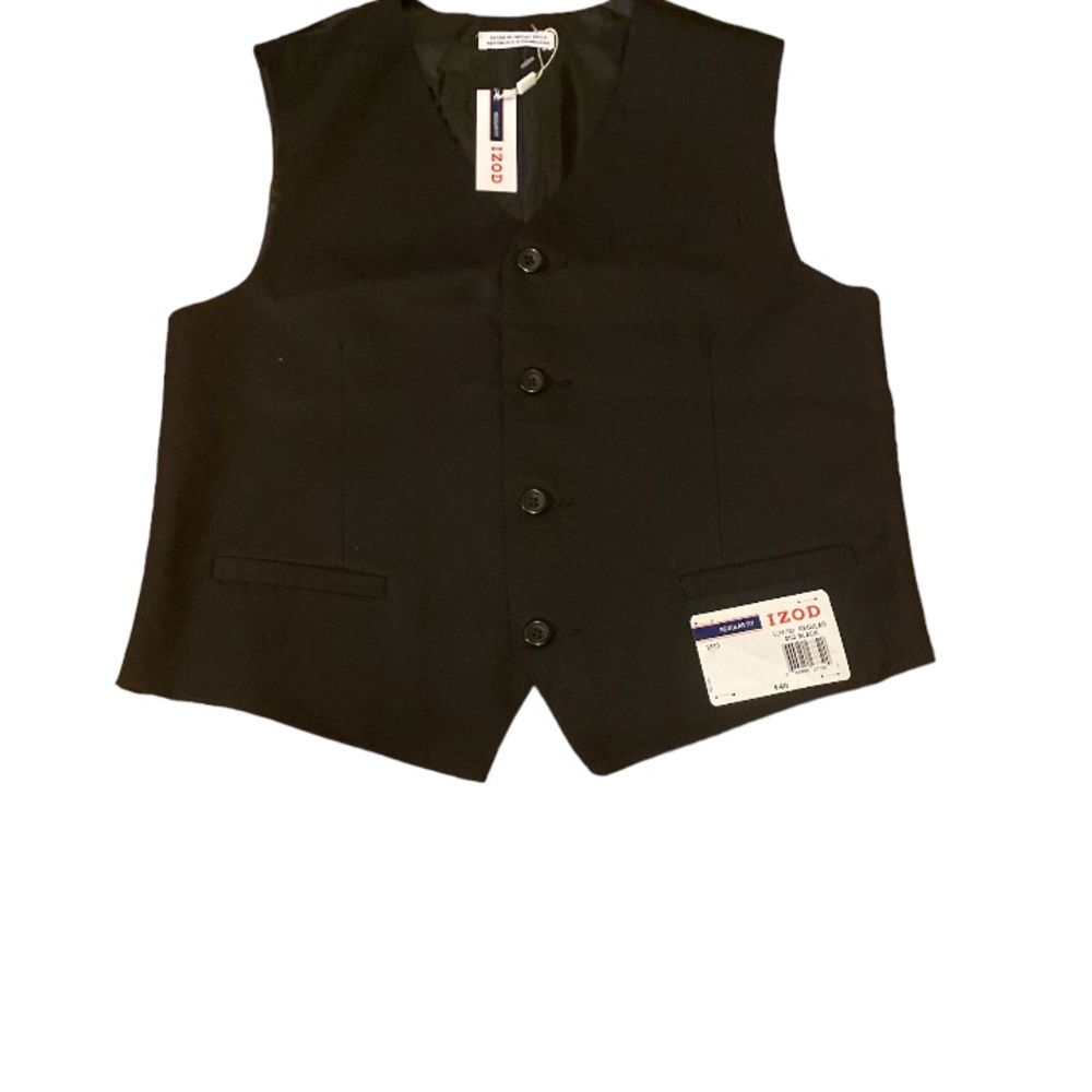 Izod Boys suit vest size large 14/16